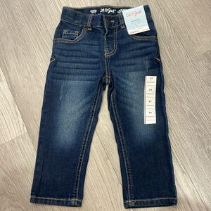 2T Cat & Jack straight adjustable waist Jeans